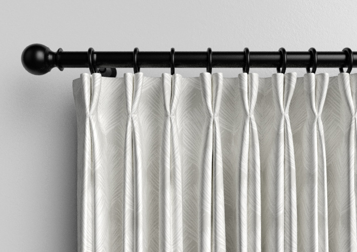 Gentle Palm, Warm Grey - Made to Measure Curtains - Image 10